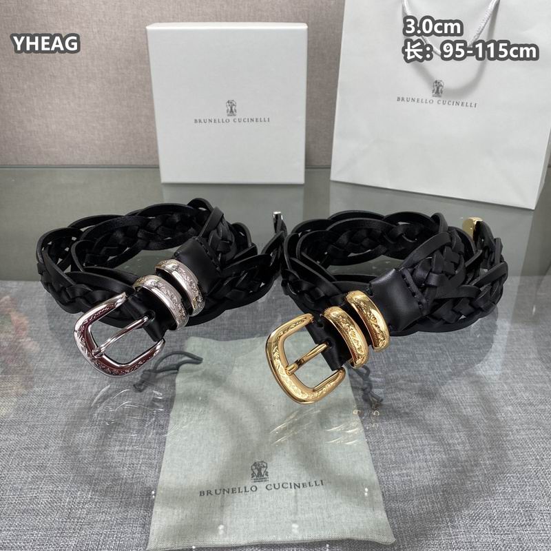 Brunello Cucinelli belt 30mmX95-115cm 8L06